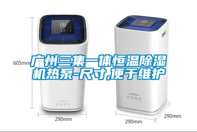 廣州三集一體恒溫除濕機熱泵-尺寸,便于維護