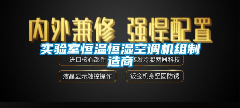 實(shí)驗室恒溫恒濕空調機組制造商