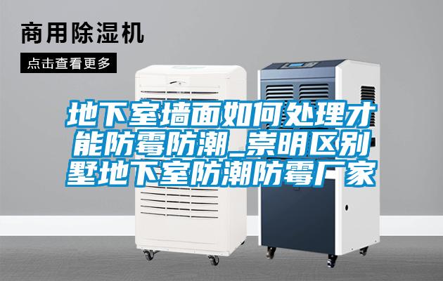 地下室墻面如何處理才能防霉防潮_崇明區別墅地下室防潮防霉廠(chǎng)家