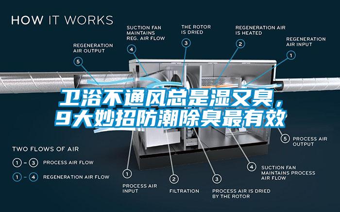 衛浴不通風(fēng)總是濕又臭，9大妙招防潮除臭最有效