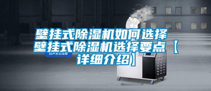 壁掛式除濕機如何選擇 壁掛式除濕機選擇要點(diǎn)【詳細介紹】