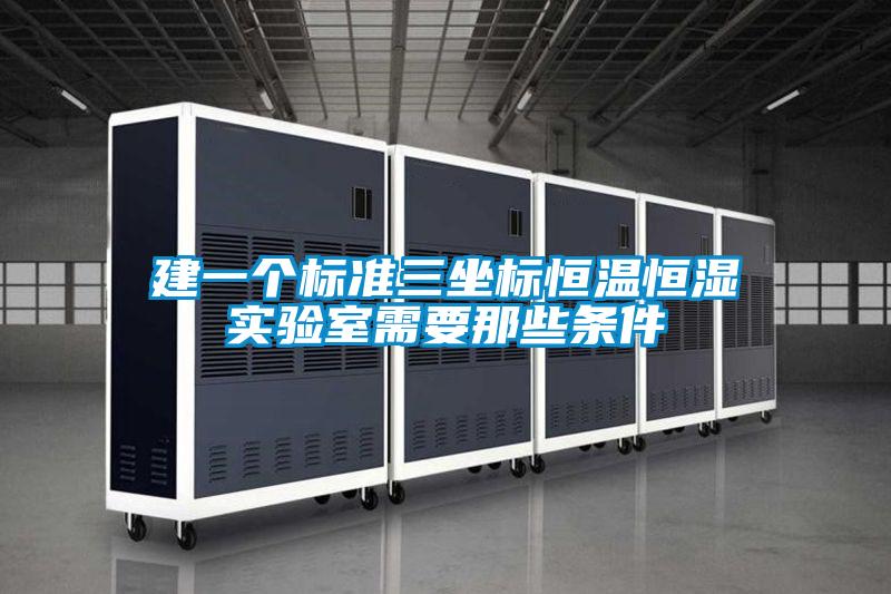 建一個(gè)標準三坐標恒溫恒濕實(shí)驗室需要那些條件