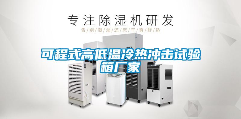 可程式高低溫冷熱沖擊試驗箱廠(chǎng)家
