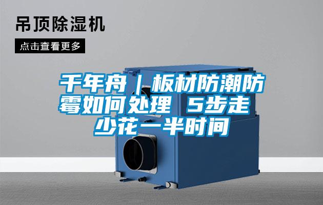 千年舟｜板材防潮防霉如何處理 5步走 少花一半時(shí)間