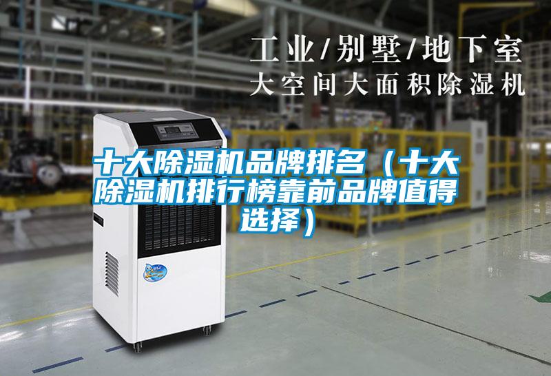 十大除濕機品牌排名（十大除濕機排行榜靠前品牌值得選擇）