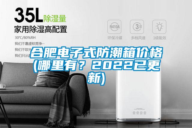 合肥電子式防潮箱價(jià)格(哪里有？2022已更新)