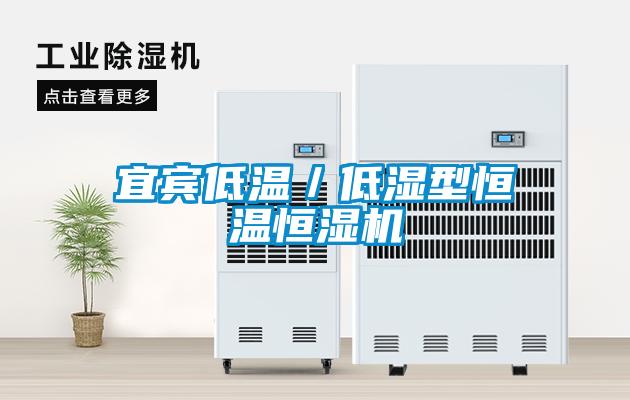 宜賓低溫／低濕型恒溫恒濕機