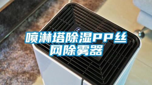 噴淋塔除濕PP絲網(wǎng)除霧器
