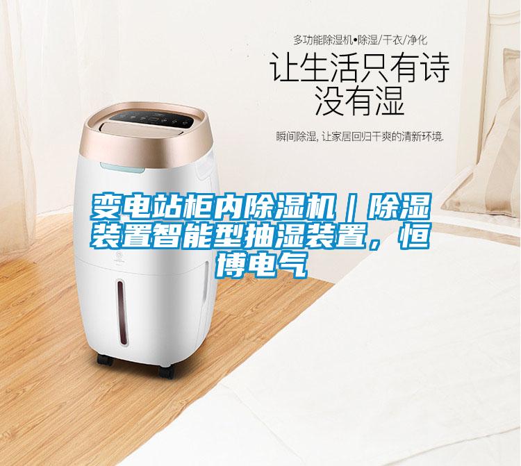 變電站柜內除濕機｜除濕裝置智能型抽濕裝置，恒博電氣