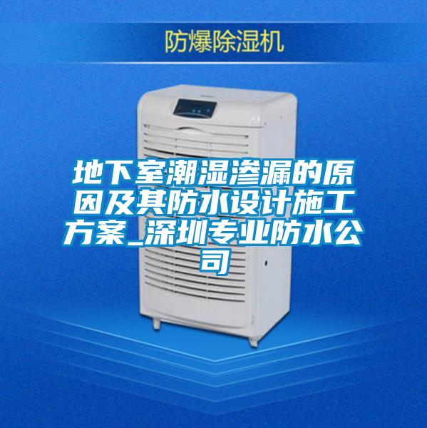 地下室潮濕滲漏的原因及其防水設計施工方案_深圳專(zhuān)業(yè)防水公司