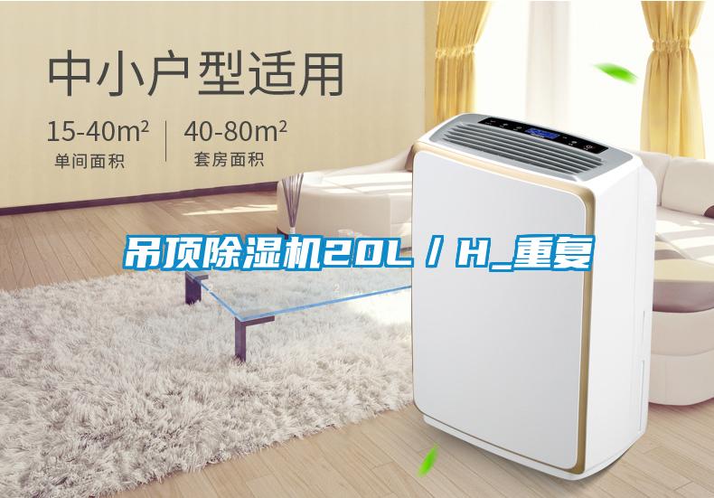吊頂除濕機20L／H_重復