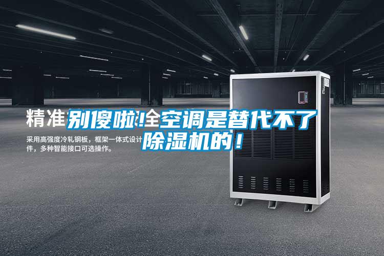 別傻啦！空調是替代不了除濕機的！