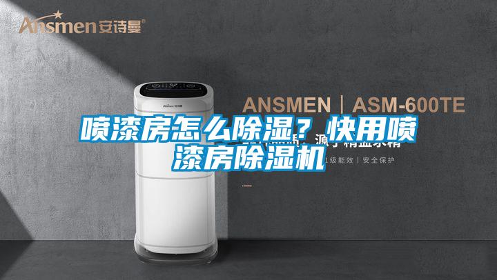 噴漆房怎么除濕？快用噴漆房除濕機