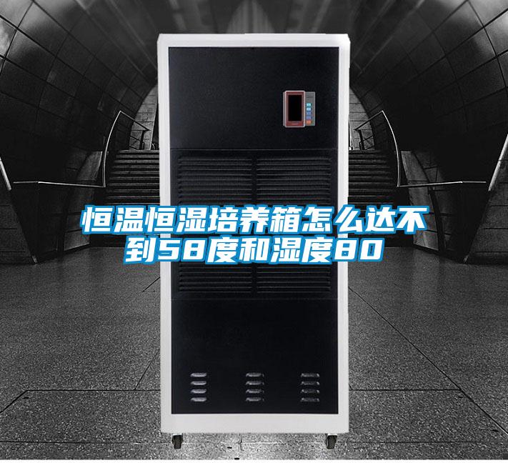 恒溫恒濕培養箱怎么達不到58度和濕度80