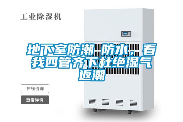 地下室防潮≠防水，看我四管齊下杜絕濕氣返潮