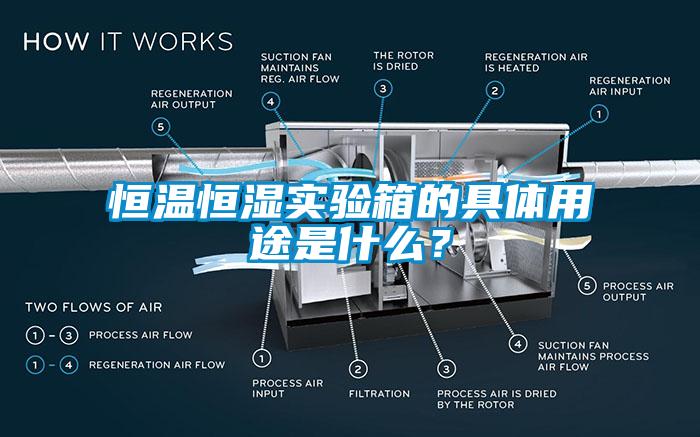 恒溫恒濕實(shí)驗箱的具體用途是什么？
