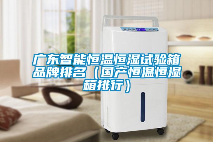 廣東智能恒溫恒濕試驗箱品牌排名（國產(chǎn)恒溫恒濕箱排行）
