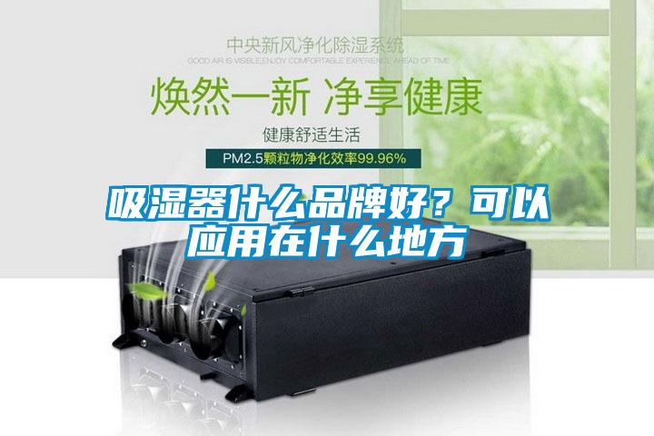 吸濕器什么品牌好？可以應用在什么地方
