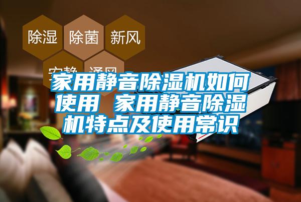 家用靜音除濕機如何使用 家用靜音除濕機特點(diǎn)及使用常識