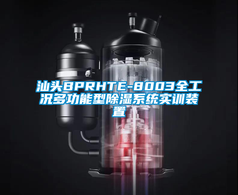 汕頭BPRHTE-8003全工況多功能型除濕系統實(shí)訓裝置
