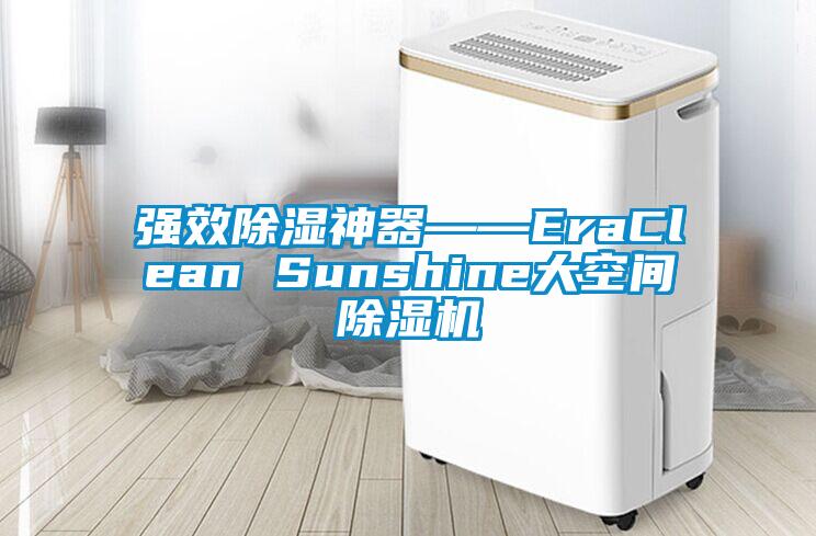 強效除濕神器――EraClean Sunshine大空間除濕機