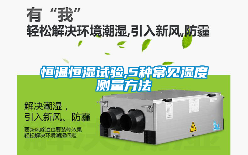 恒溫恒濕試驗,5種常見(jiàn)濕度測量方法