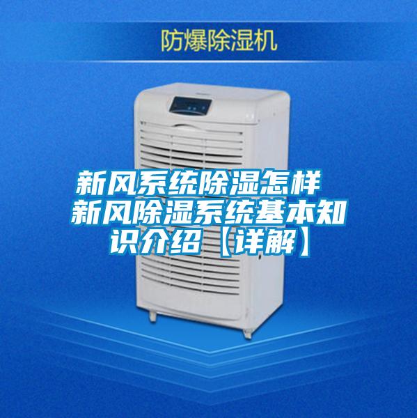 新風(fēng)系統除濕怎樣 新風(fēng)除濕系統基本知識介紹【詳解】