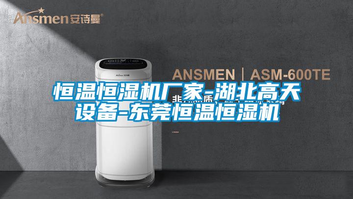 恒溫恒濕機廠(chǎng)家-湖北高天設備-東莞恒溫恒濕機