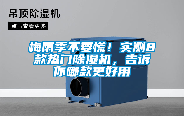梅雨季不要慌！實(shí)測8款熱門(mén)除濕機，告訴你哪款更好用