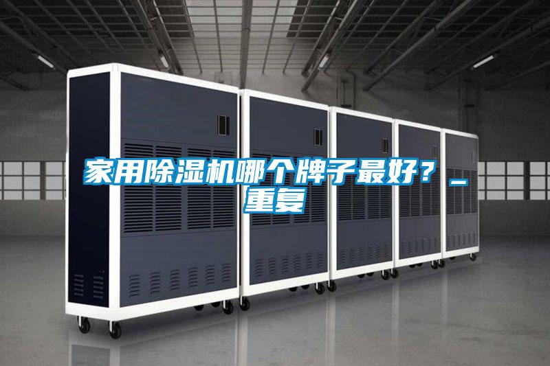家用除濕機哪個(gè)牌子最好？_重復