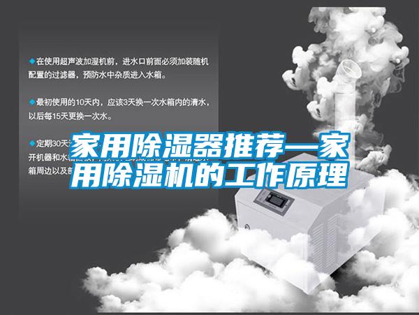 家用除濕器推薦—家用除濕機的工作原理