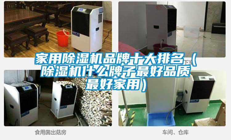 家用除濕機品牌十大排名（除濕機什么牌子最好品質(zhì)最好家用）