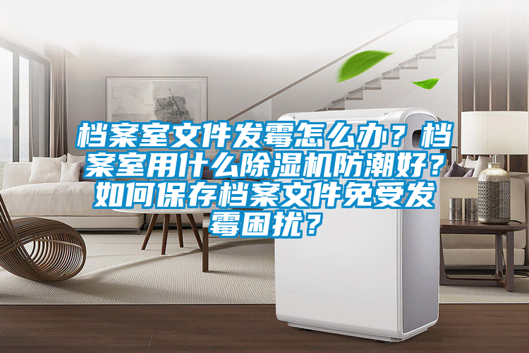 檔案室文件發(fā)霉怎么辦？檔案室用什么除濕機防潮好？如何保存檔案文件免受發(fā)霉困擾？