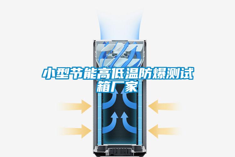 小型節能高低溫防爆測試箱廠(chǎng)家