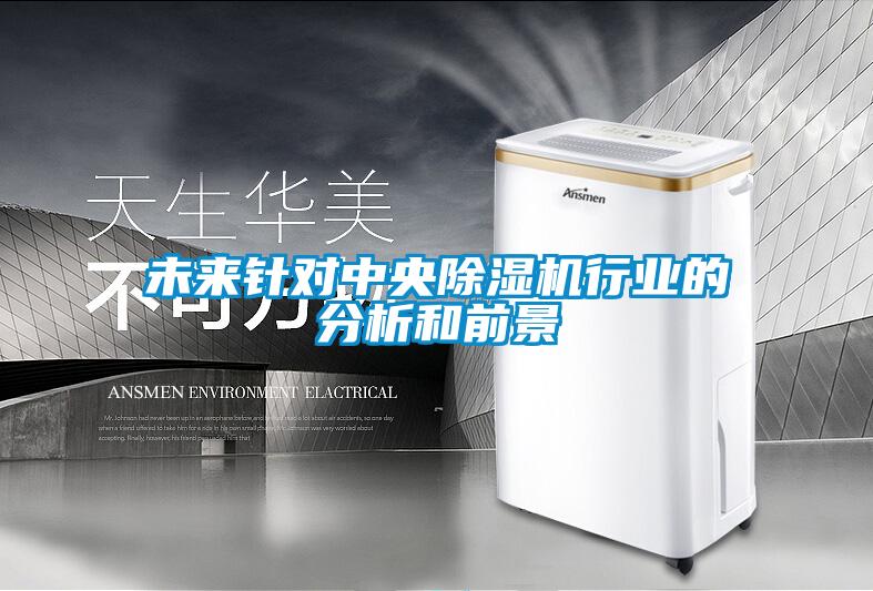 未來(lái)針對中央除濕機行業(yè)的分析和前景