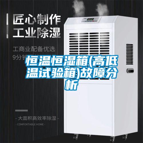 恒溫恒濕箱(高低溫試驗箱)故障分析