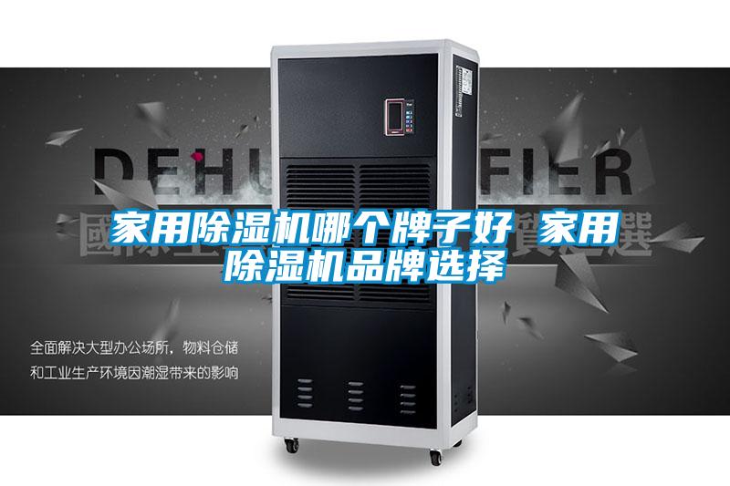家用除濕機哪個(gè)牌子好 家用除濕機品牌選擇