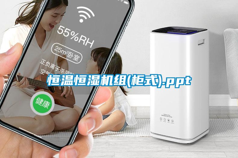 恒溫恒濕機組(柜式).ppt