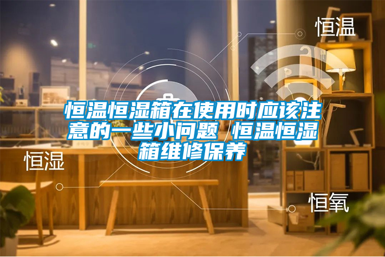 恒溫恒濕箱在使用時(shí)應該注意的一些小問(wèn)題 恒溫恒濕箱維修保養