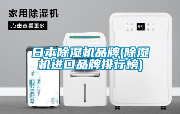 日本除濕機品牌(除濕機進(jìn)口品牌排行榜)