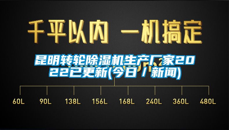 昆明轉輪除濕機生產(chǎn)廠(chǎng)家2022已更新(今日／新聞)