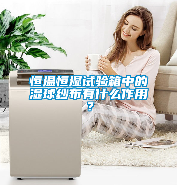 恒溫恒濕試驗箱中的濕球紗布有什么作用？
