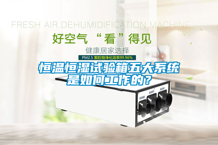 恒溫恒濕試驗箱五大系統是如何工作的？