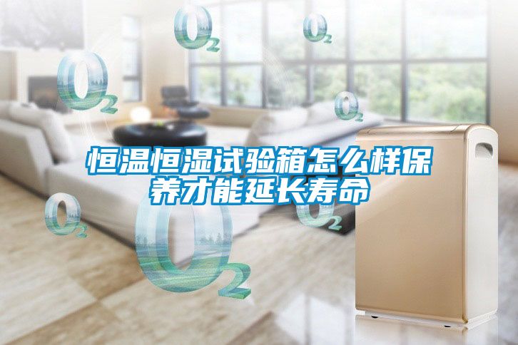 恒溫恒濕試驗箱怎么樣保養才能延長(cháng)壽命