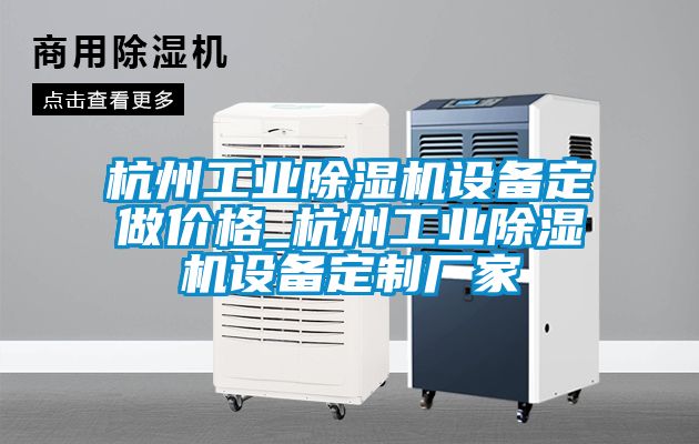 杭州工業(yè)除濕機設備定做價(jià)格_杭州工業(yè)除濕機設備定制廠(chǎng)家