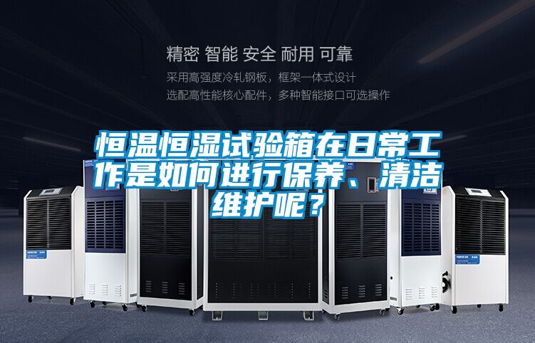 恒溫恒濕試驗箱在日常工作是如何進(jìn)行保養、清潔維護呢？