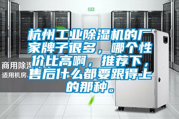 杭州工業(yè)除濕機的廠(chǎng)家牌子很多，哪個(gè)性?xún)r(jià)比高啊，推薦下，售后什么都要跟得上的那種。