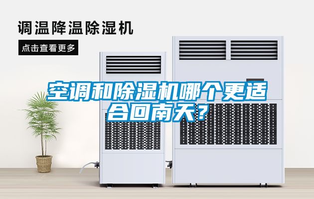 空調和除濕機哪個(gè)更適合回南天？