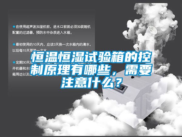 恒溫恒濕試驗箱的控制原理有哪些，需要注意什么？