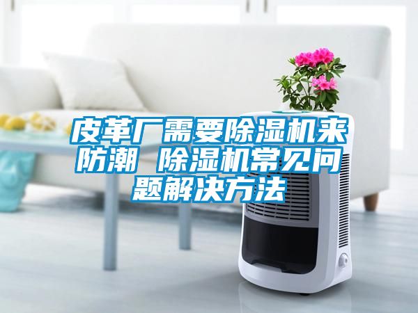 皮革廠(chǎng)需要除濕機來(lái)防潮 除濕機常見(jiàn)問(wèn)題解決方法